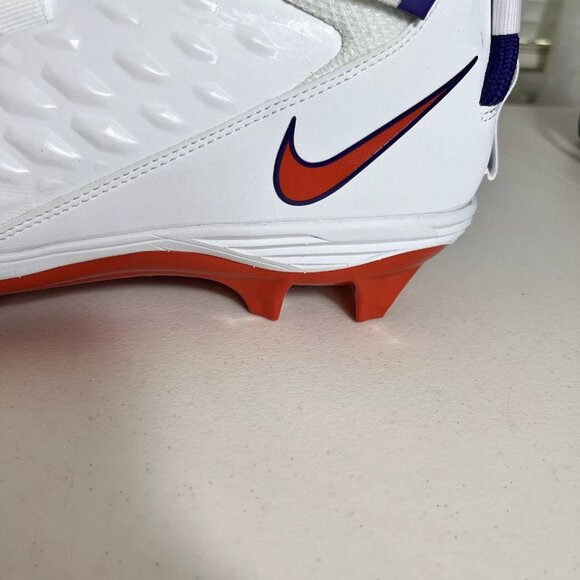 Nike Force Savage Pro 2 SMU P Football Cleats Size 14.5 Clemson Tiger CI9869 112 - Picture 2 of 9